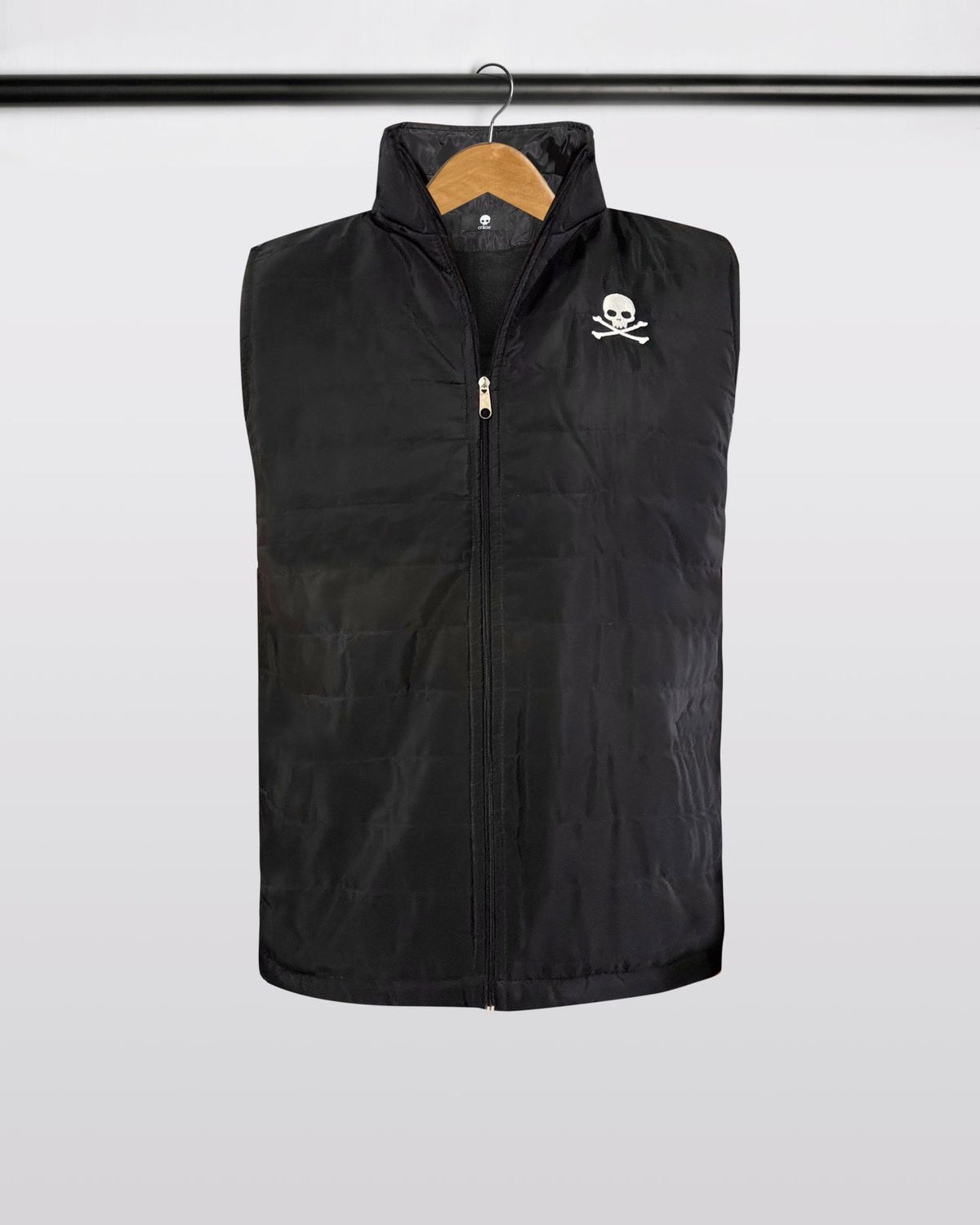 Chaleco Naylon Puffer Regular Fit Con Forro Polar