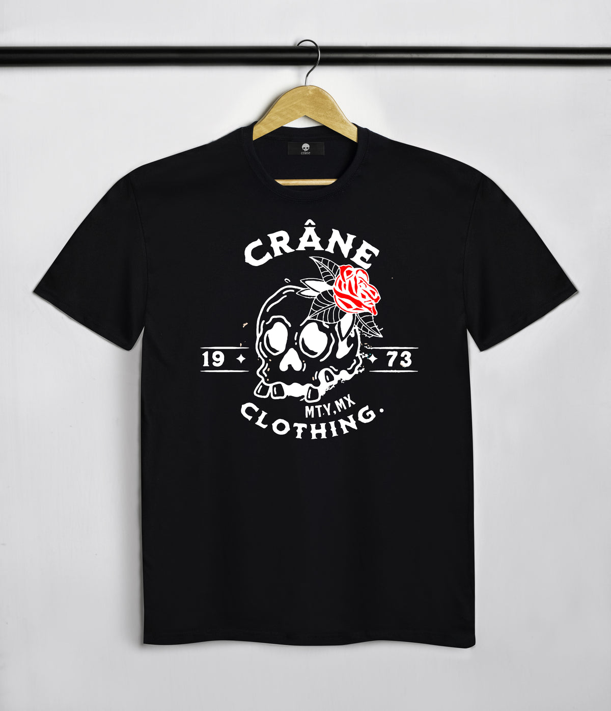 Black Shirt Crane Garage
